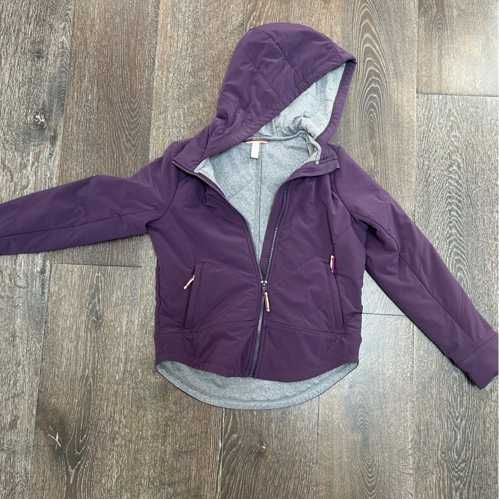 Athleta girl purple jacket